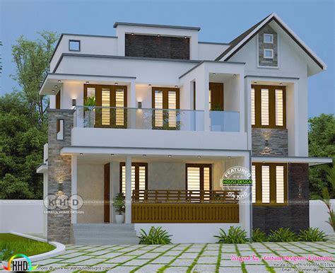Trendy Kerala Home Design Sq Ft Kerala Home Design And Floor