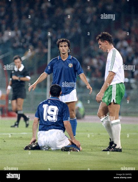 World Cup Quarter Final match in Rome, Italy. Italy 1 v Republic of