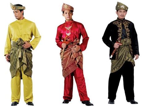 Traditional Wear For Men Called Baju Melayu Nowdays Used Mostly On Formal Occasions Like