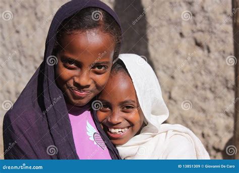 Girls In Ethiopia Editorial Stock Image Image Of Equality 13851309
