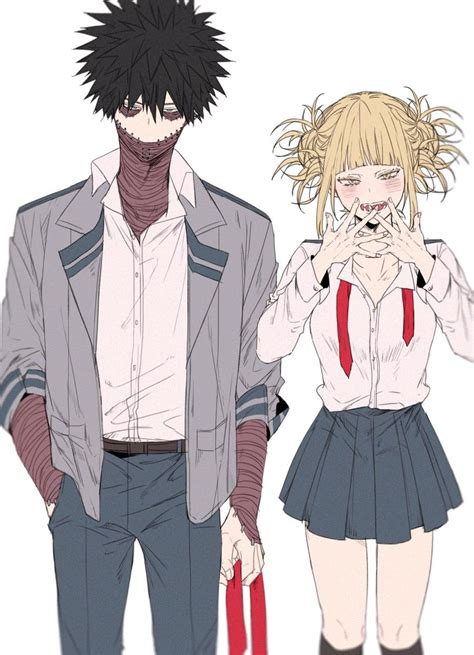 Dabi And Himiko Toga Personajes De Anime Dibujos Anime Parejas Anime