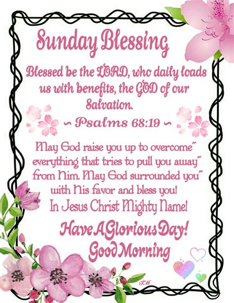 √ Prayer Sunday Morning Blessings