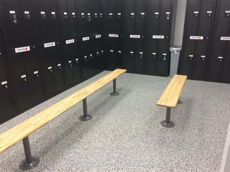 Locker Room Flooring Installation Concrete Coating Systems Mn