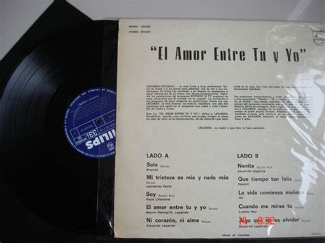 Vinyl Vinilo Lps Acetato Eduardo Legarda Con Brando Y Su Orq MercadoLibre