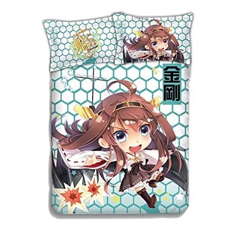 Mxdfafa Japanese Anime Kantai Collection Kongou Otaku Bedding Linen