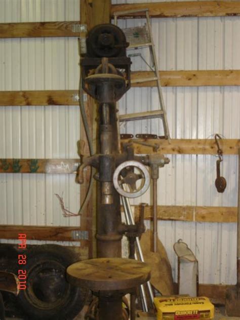 Just a brief slide show of the clean up and reassembly of a flat belt camelback dril press. Trying to figure out what this camelback drill press is worth