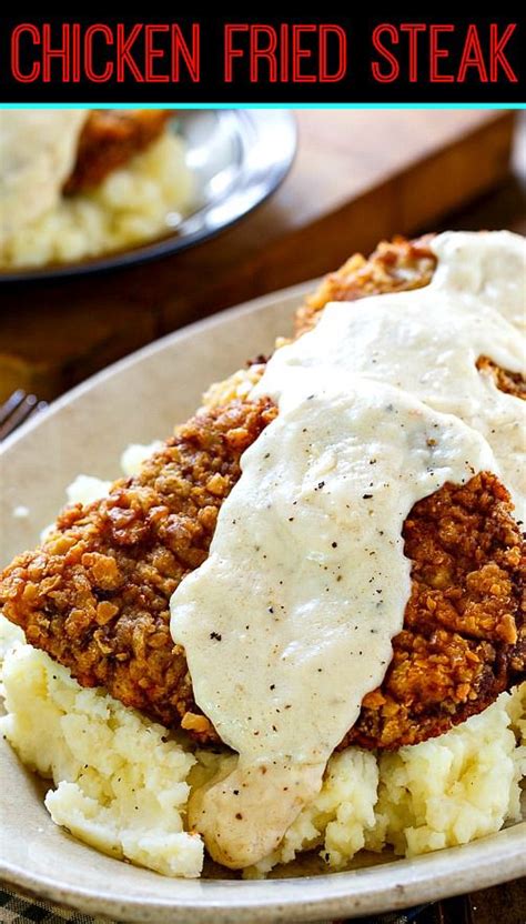 Smoked paprika, white bread, granulated garlic, onion powder and 22 more. Chicken Fried Steak | Recipe | Food, Food recipes, Chicken ...
