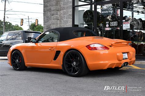 Porsche Boxster With 19in Hre Ff01 Wheels Exclusively From Butler Tires