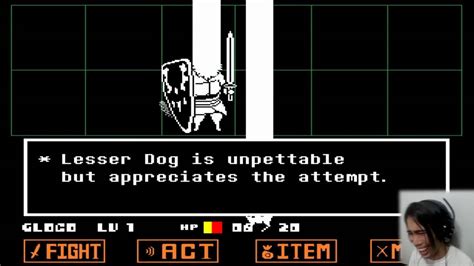 See more 'undertale' images on know your meme! Undertale - Lesser Dog is Hilarious!! - YouTube