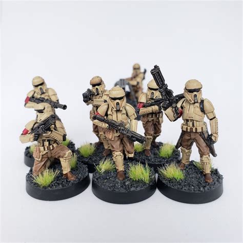 Star Wars Legion Imperial Shoretroopers Minipainting