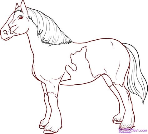 Horse Sketch Horses Horse Drawings