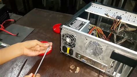 Disassembling And Assembling Of A Computer System Unit Youtube