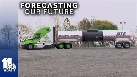 Md. trucking company seeks to set standard with hybrid big rigs - YouTube