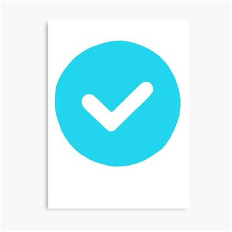 Verified Badge Tik Tok Sticker By Elenasof Ia Redbubble