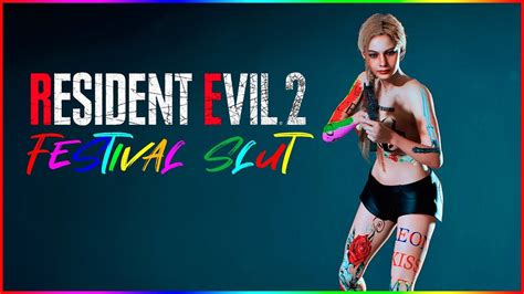 Resident Evil 2 Sexy Festival Outfit Youtube