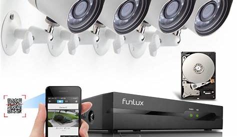 Funlux Police Select 4CH PoE NVR HD IP Network Home Security Camera