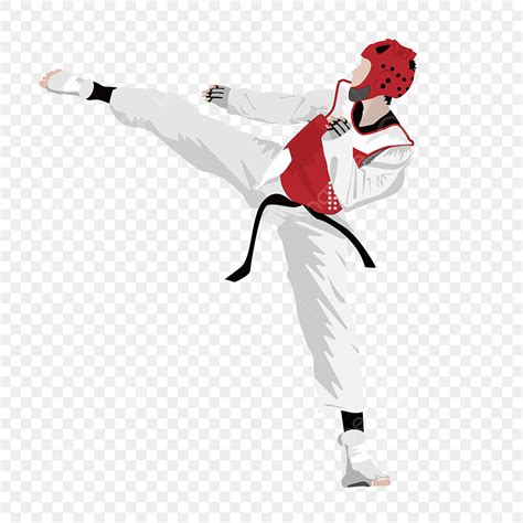Hình ảnh Hành động Taekwondo PNG Vector PSD và biểu tượng để tải về