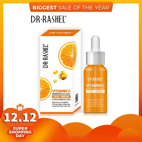 Rashel vitamin c eye serum 17,00 aed. 12.12 DR.RASHEL Brightening Face Vitamin C Whitening Serum ...