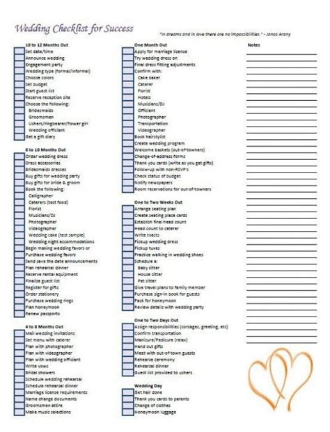 Wedding Checklist Detailed Check Lists Wedding Planner Checklist Wedding Checklist Template