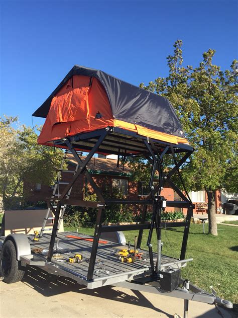 Custom Insane Trailer With Tepui Tent Project 2015 Roof Top Tent