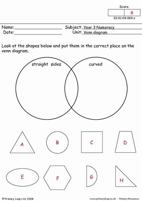 venn diagram worksheets elegant primaryleap venn diagram 2 worksheet