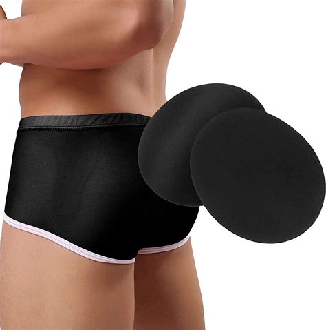 Tiaobug Foam Butt Pads Removable Rear Enhancing Pads Buttocks Contour Hip Sponge Pads For Mens
