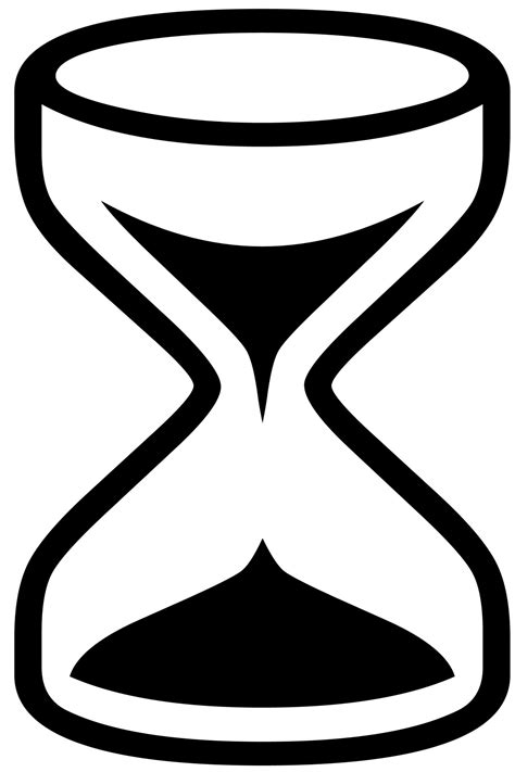 Hourglass Silhouette Free Stock Photo Public Domain Pictures