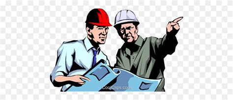 Construction Workers Royalty Free Vector Clip Art Illustration