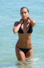 Sylvie Van Der Vaart In Bikini At A Beach In Mykonos Hawtcelebs