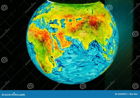 Colorful World Globe Royalty Free Stock Photo Image 6569895