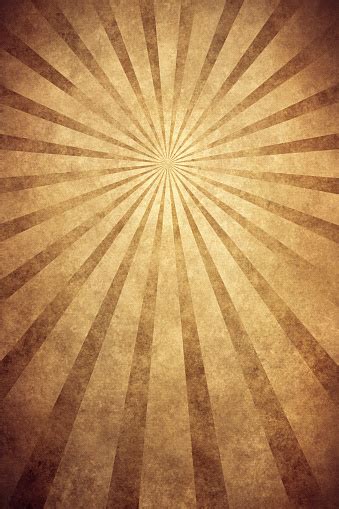 Brown Grunge Texture With Sunrays Stock Illustration Download Image