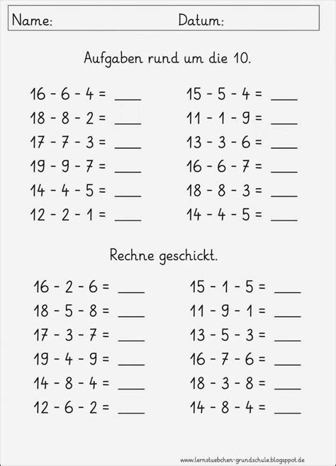 Der grundschulkönig bietet eine umfangreiche sammlung von arbeitsblättern mit matheaufgaben für post a comment for matheaufgaben 1 klasse ausdrucken gratis ~ plusaufgaben mathematik 1. Matheaufgaben Klasse 5 Zum Ausdrucken Vorstellung ...