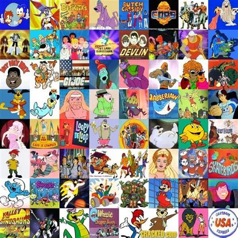 80 And 90 Cartoons List