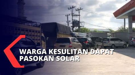 Kelangkaan Solar Dan Biosolar Warga Pekanbaru Antre Berjam Jam Di Spbu