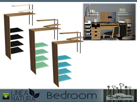 The Sims Resource Linea Natura Bedroom Shelf L Vanity