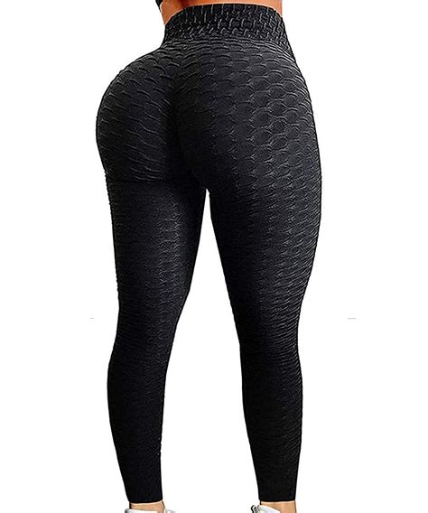 gillya booty yoga pants tiktok butt leggings anit cellulite texutred booty lifting leggings