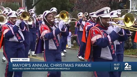 50th Annual Mayors Christmas Parade Strolls It Way Through Baltimore