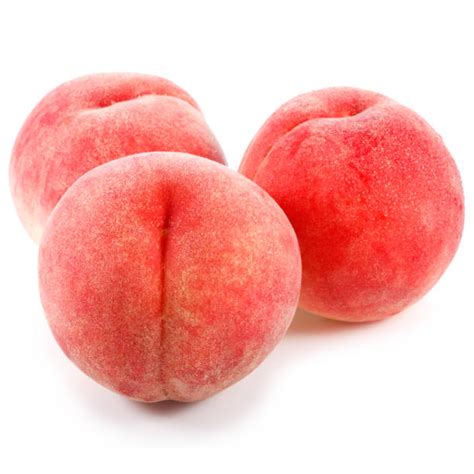 Best Japanese White Peach Fruit Isolated Stock Photos Pictures
