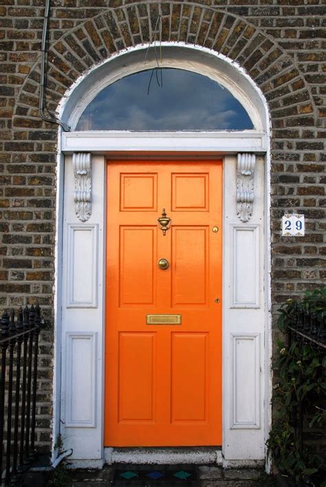 Orange Door Orange Front Doors Orange Door Red Door Front Door Paint