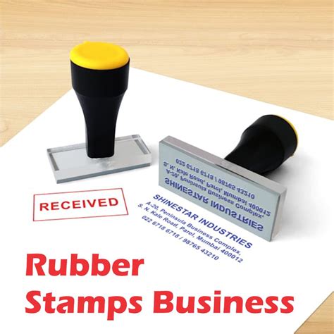 Rubber Stamp Business In India