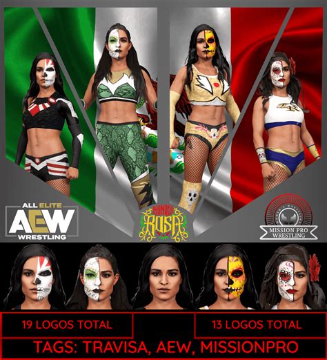 4 Thunder Rosa Caws With 8 Attires Total Up Now Credit To Big