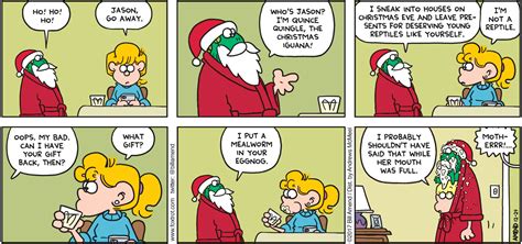 Quince Quingle Christmas Comics Holiday Quincy Comics Foxtrot