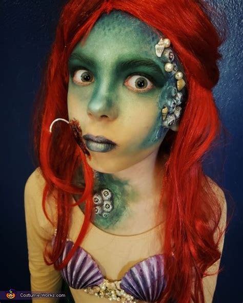 Scary Ariel Costume Easy Diy Costumes Halloween Costume Contest