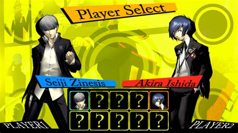 Person Ultimate Mugen Select Screen By Zinesis On Deviantart