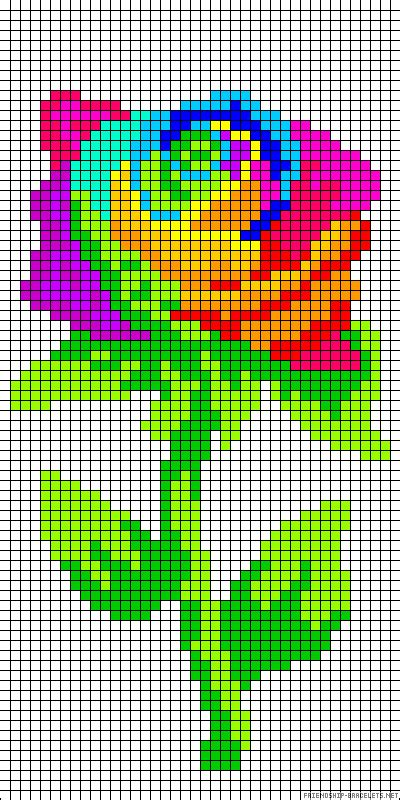 pixel art rose 31 Idées et designs pour vous inspirer en images