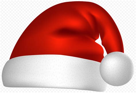Hd Santa Christmas Claus Hat Illustration Realistic Png Citypng