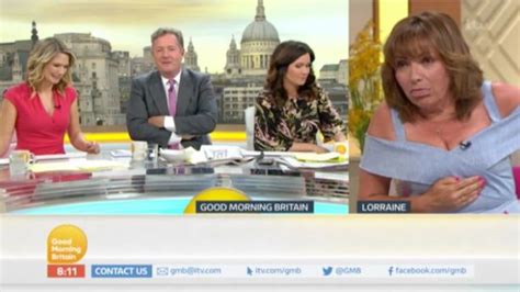 Lorraine Kelly Heaves After Piers Morgan Makes Very X Rated Suggestion