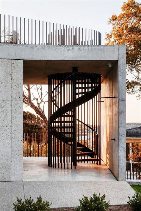21 Beautiful Spiral Staircase Design For Your Outdoor