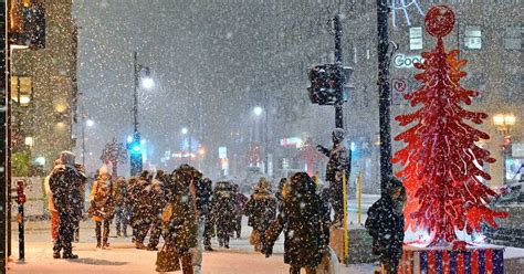 Montreal road network (montreal québec). Environment Canada Forecasts 60% Chance Of Snow On ...
