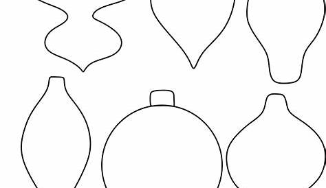 Christmas Ornaments Templates PDF Instant Download DIY - Etsy